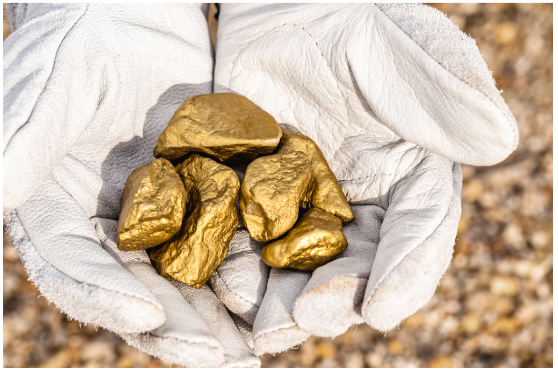 Refining process at Africana Gold